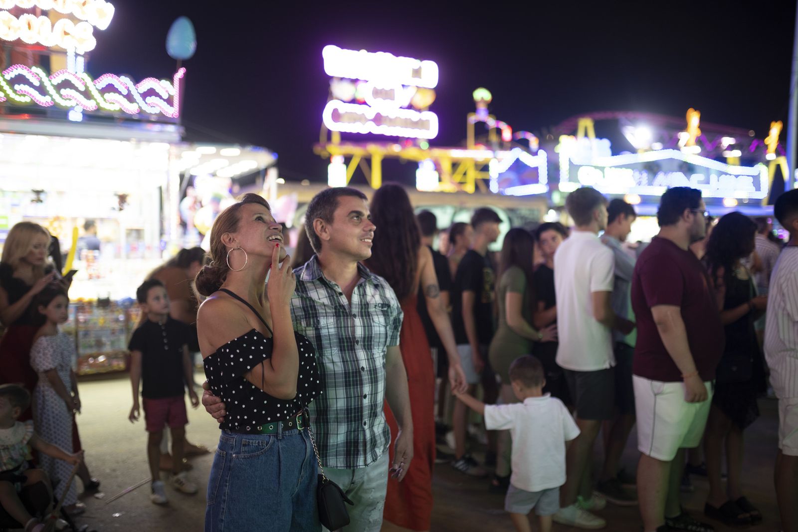 Colombinas 2022: Imágenes del ambiente en el primer día de Colombinas