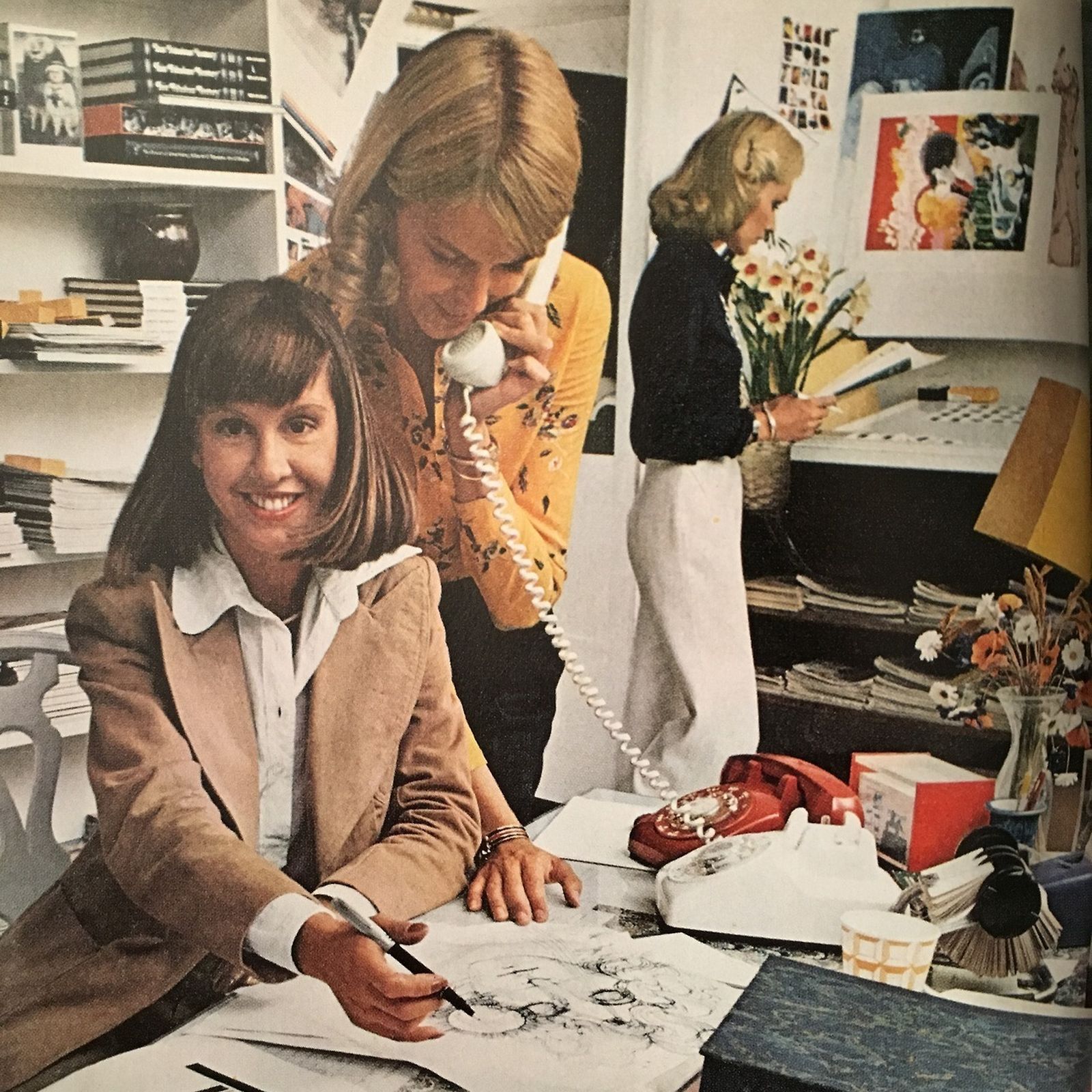 Una imagen comercial de los años 70 de la marca de tampones más conocida