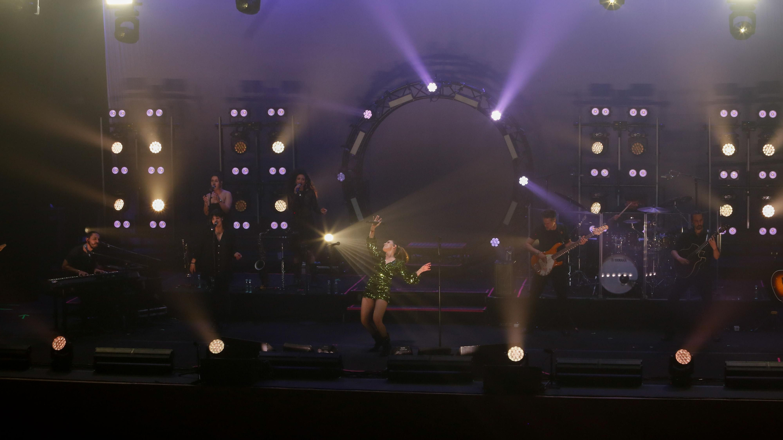 Fotos del concierto de Malú en La Línea