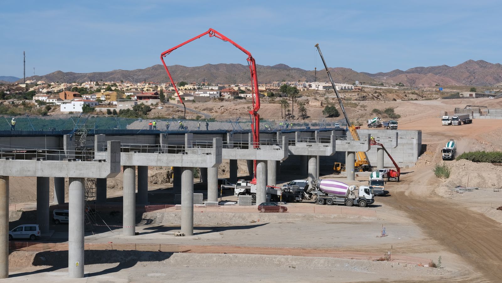 Fotogalería visita Consejera de Fomento a las obras de la Autovía del Almanzora