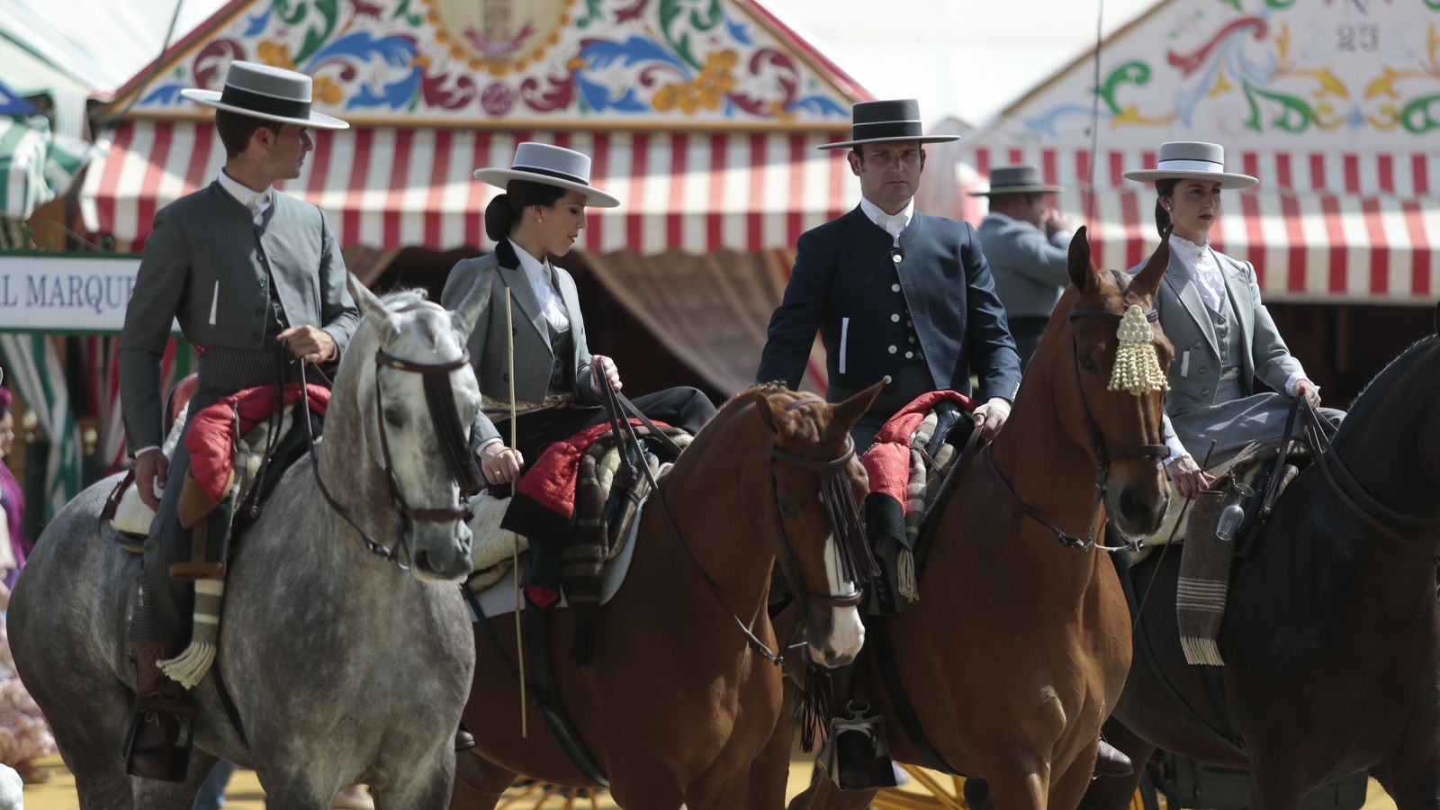 Las imágenes del lunes de Feria