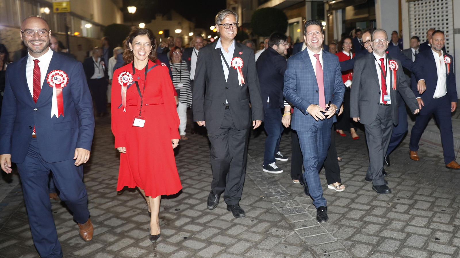Las fotos de la victoria de Fabian Picardo que gana las elecciones en Gibraltar