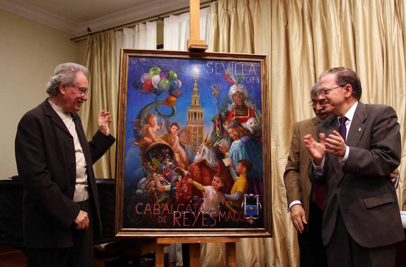 Carteles de la Cabalgata de Reyes Magos de Sevilla