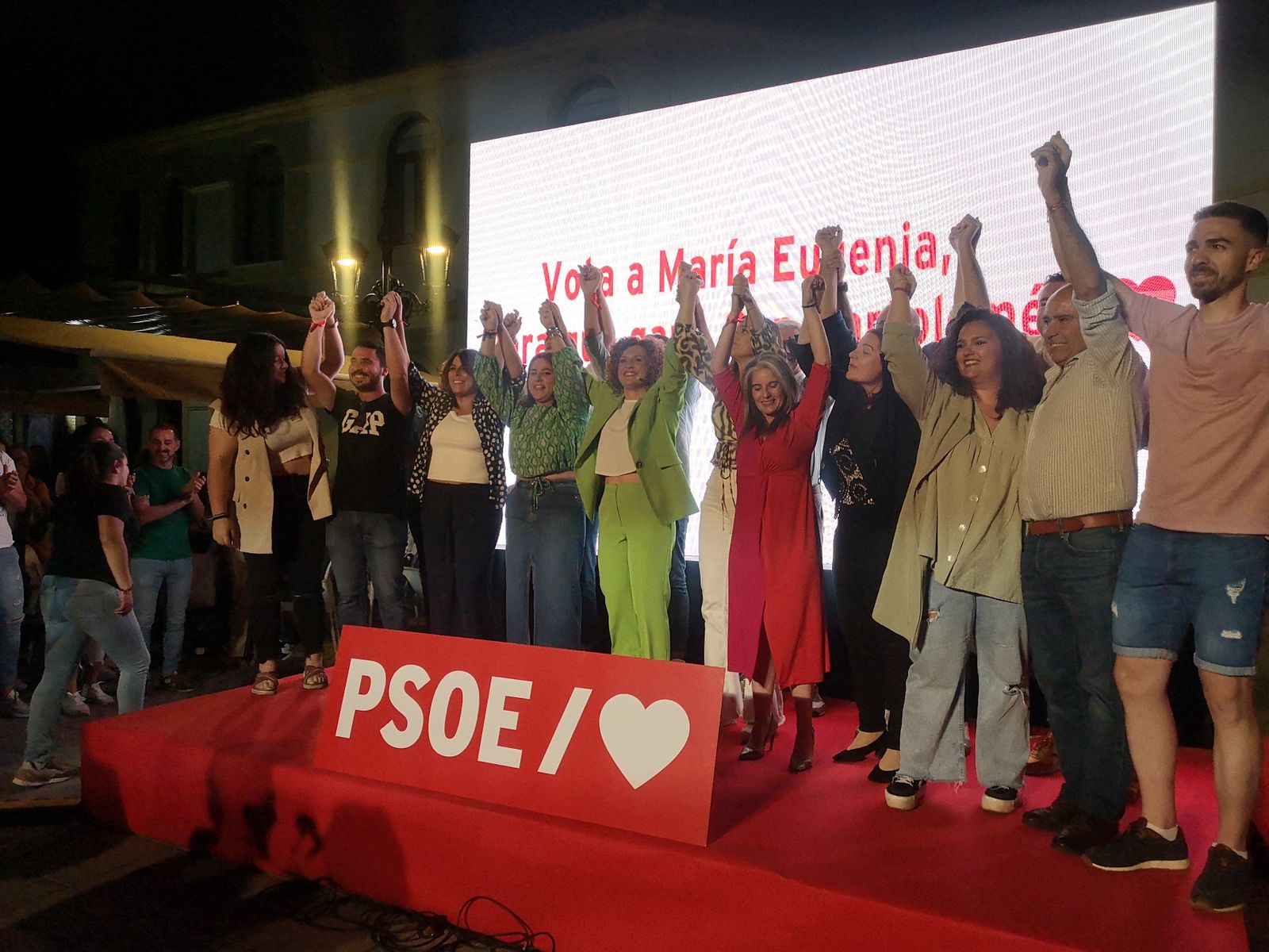 María Eugenia Limón presenta su candidatura a la Alcaldía de San Bartolomé.