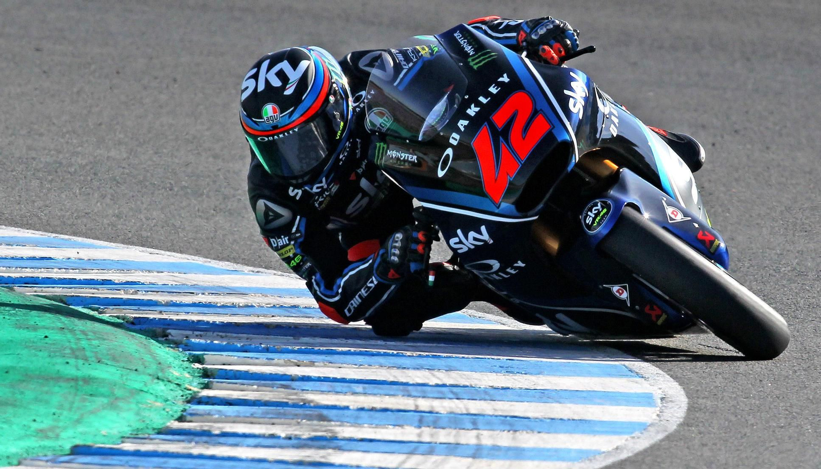 Pecco Bagnaia se fue de Jerez hace tres semanas con el segundo mejor tiempo. Pecco Bagnaia se fue de Jerez hace tres semanas con el segundo mejor tiempo.