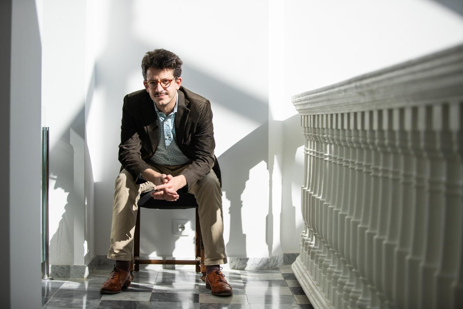 El productor Félix Tusell, en la casa palacio El Armador.