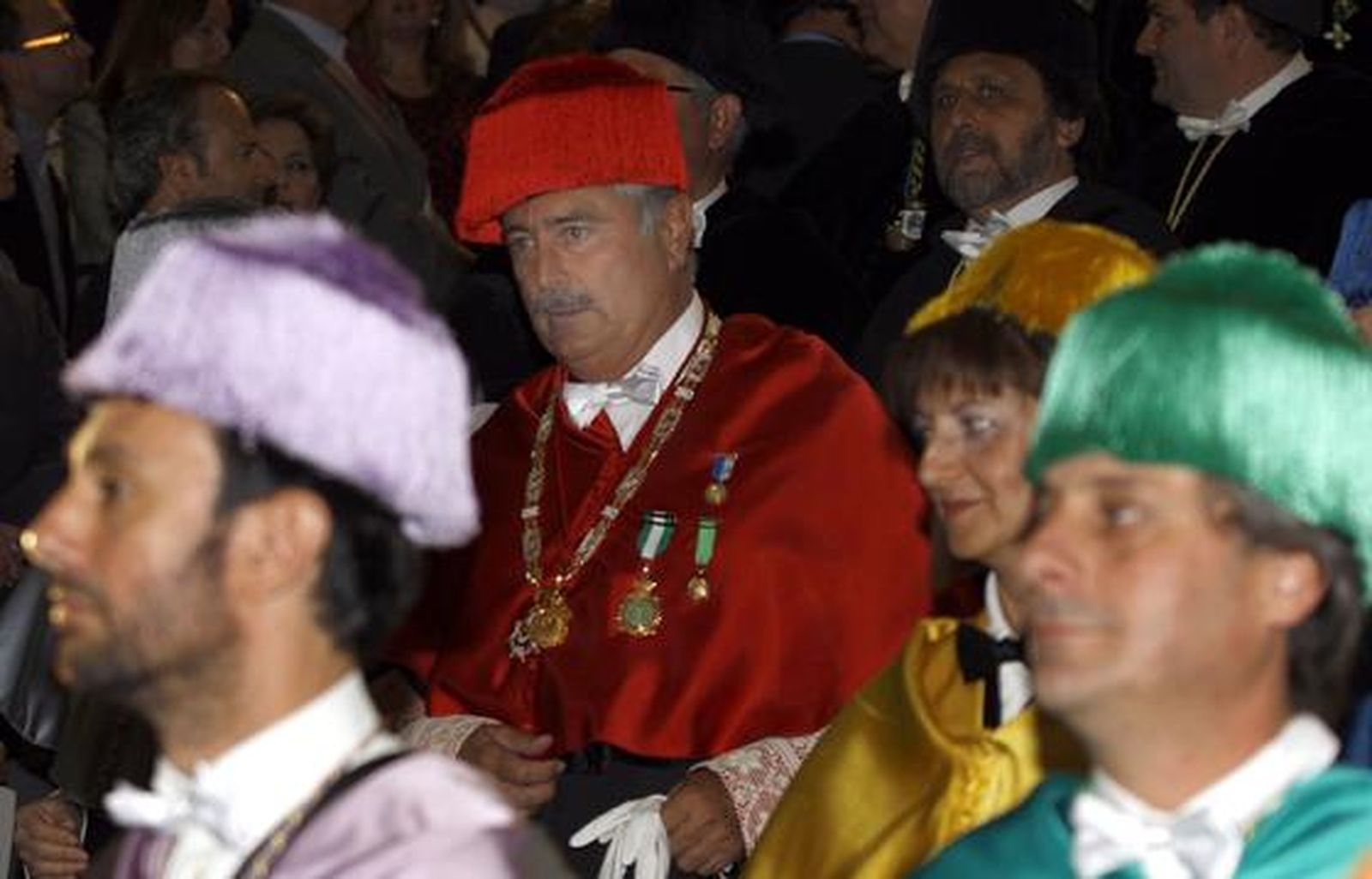 Acto de investidura de Antonio Banderas como doctor honoris causa por la UMA.

Foto: Sergio Camacho