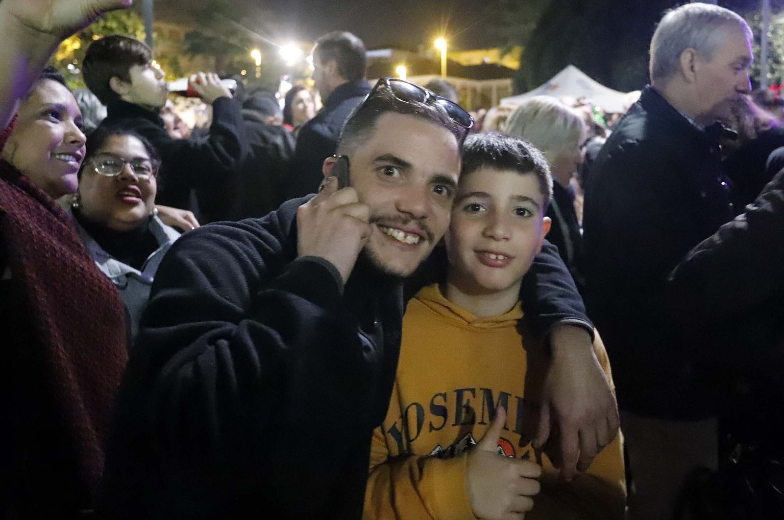 Imágenes de las campanadas de Isla Chica