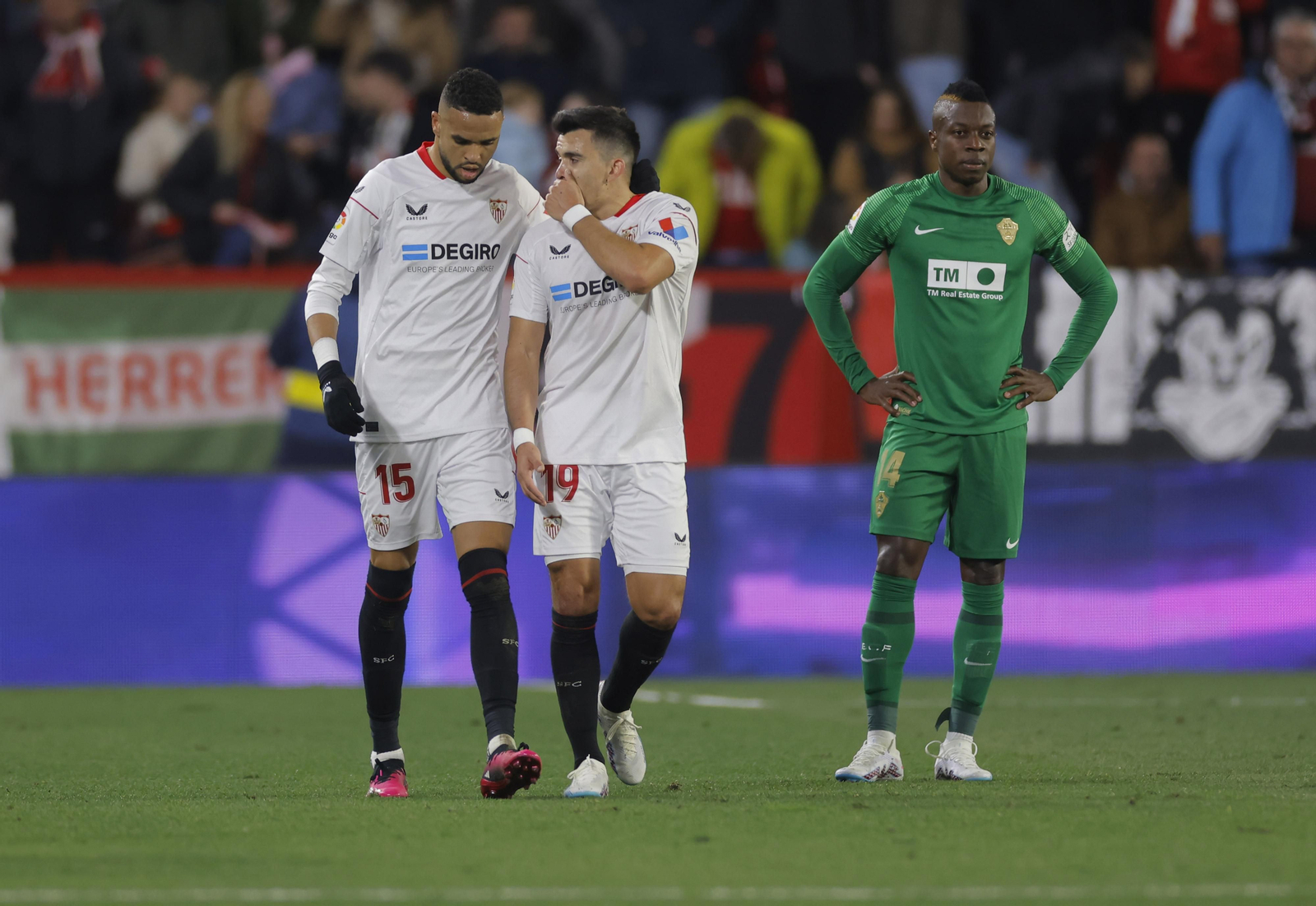 Las imágenes del Sevilla fc-Elche