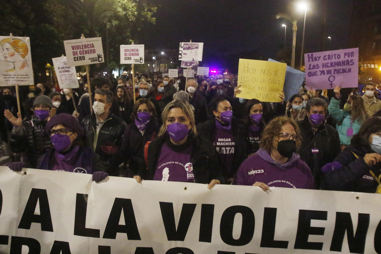 La manifestación contra la violencia de género en Córdoba, en fotografías
