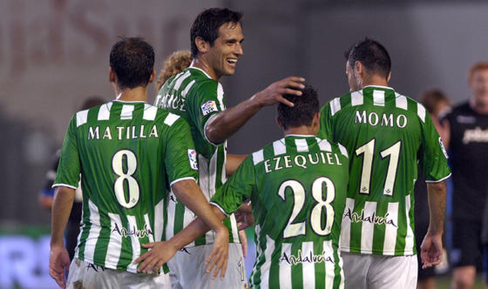 Imágenes del partido entre el Real Betis y el Portsmouth inglés.

Foto: Manuel Gómez