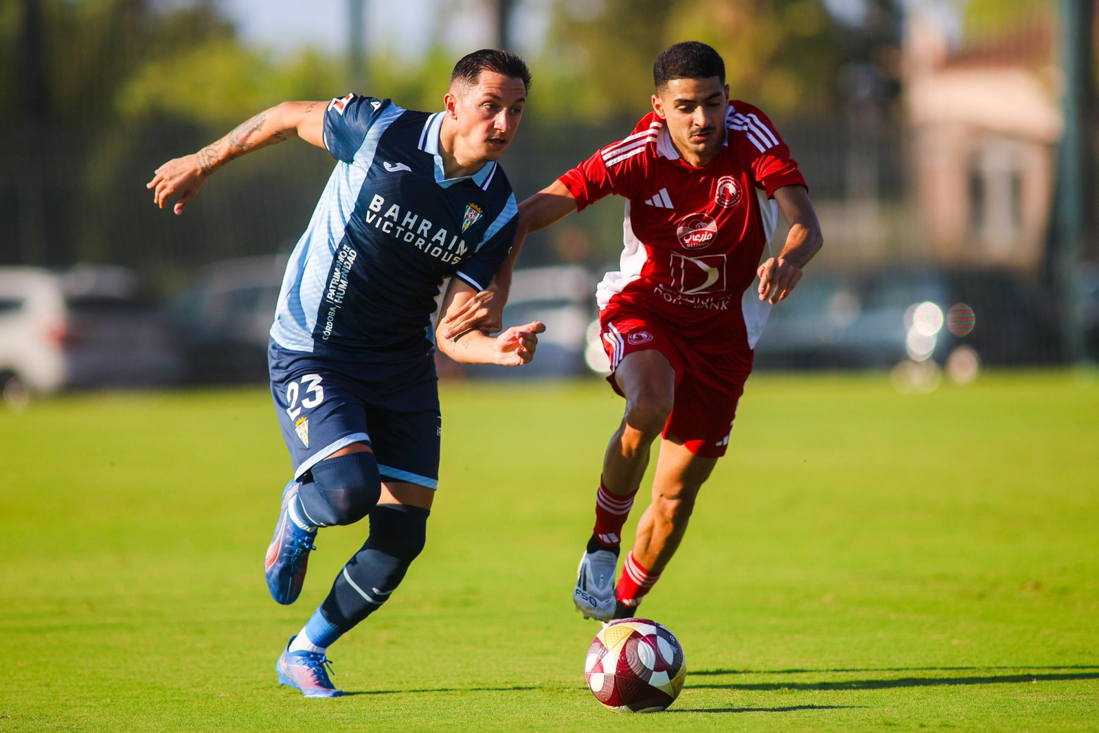 Las mejores fotos del amistoso entre el Córdoba CF y el Al Arabi en Oliva