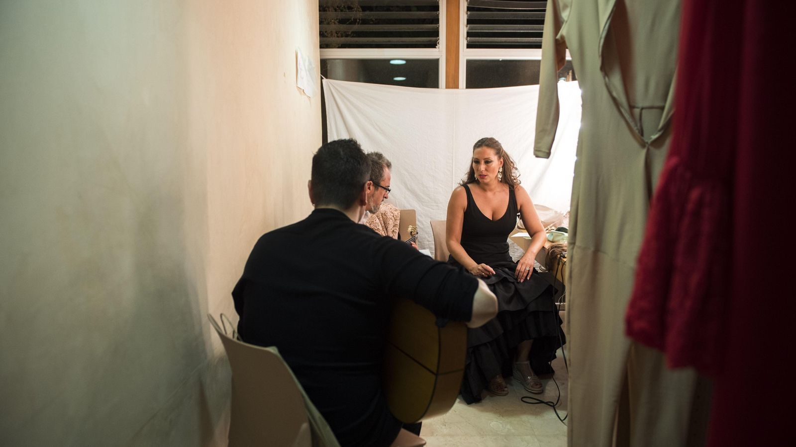 La cantaora granadina junto al guitarrista José Quevedo 'Bolita'.