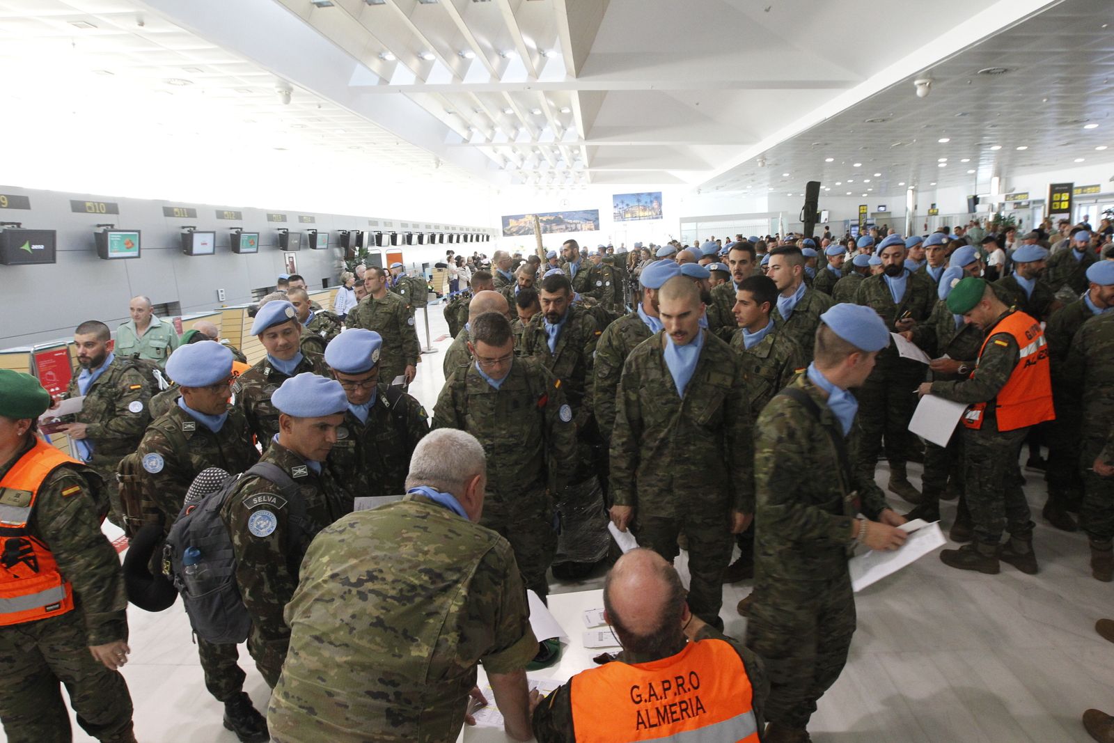 Fotogalería despedida contingente militar al Líbano