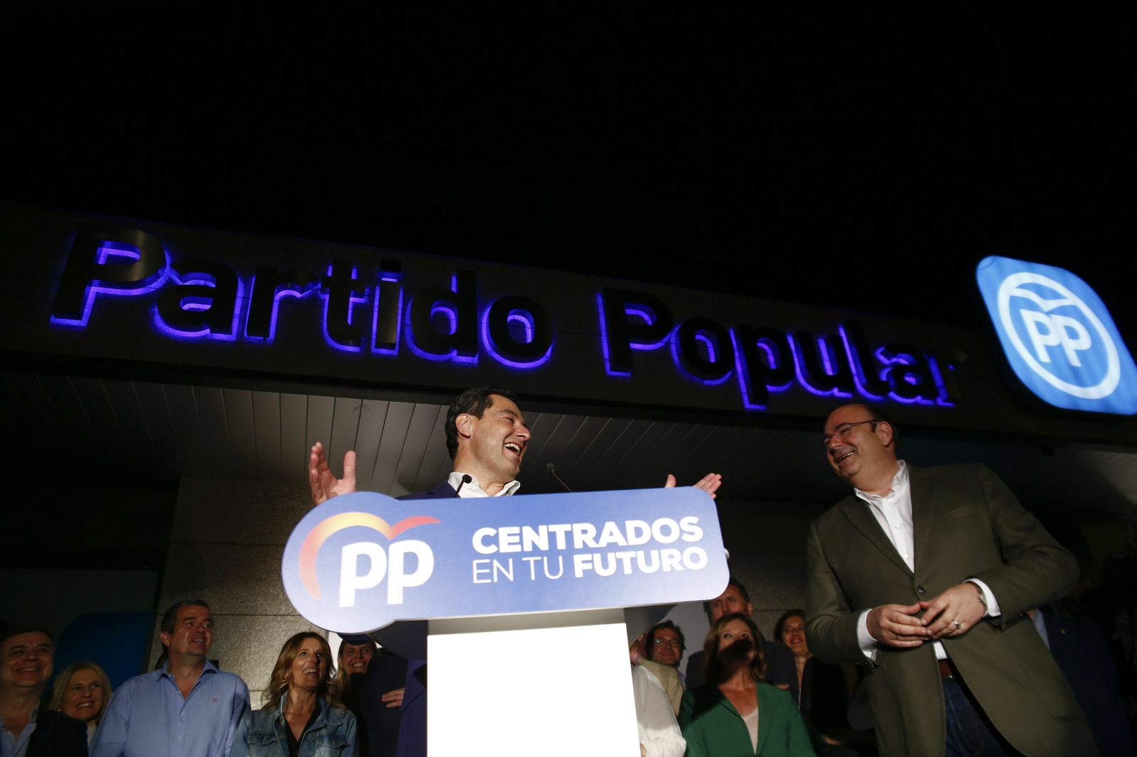 Las imágenes del inicio de la campaña del PP