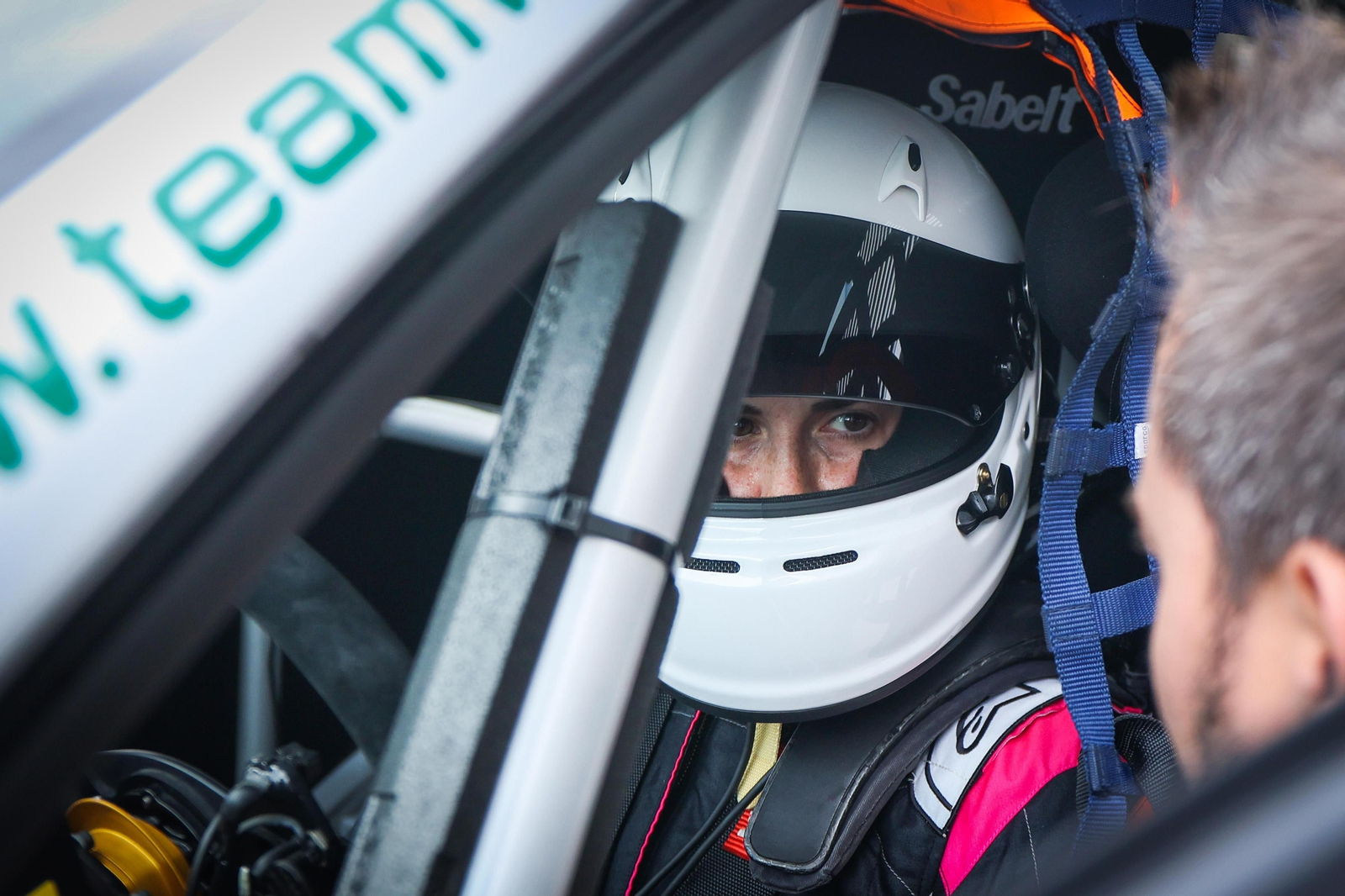 Ana Carrasco, este sábado en el trazado jerezano.