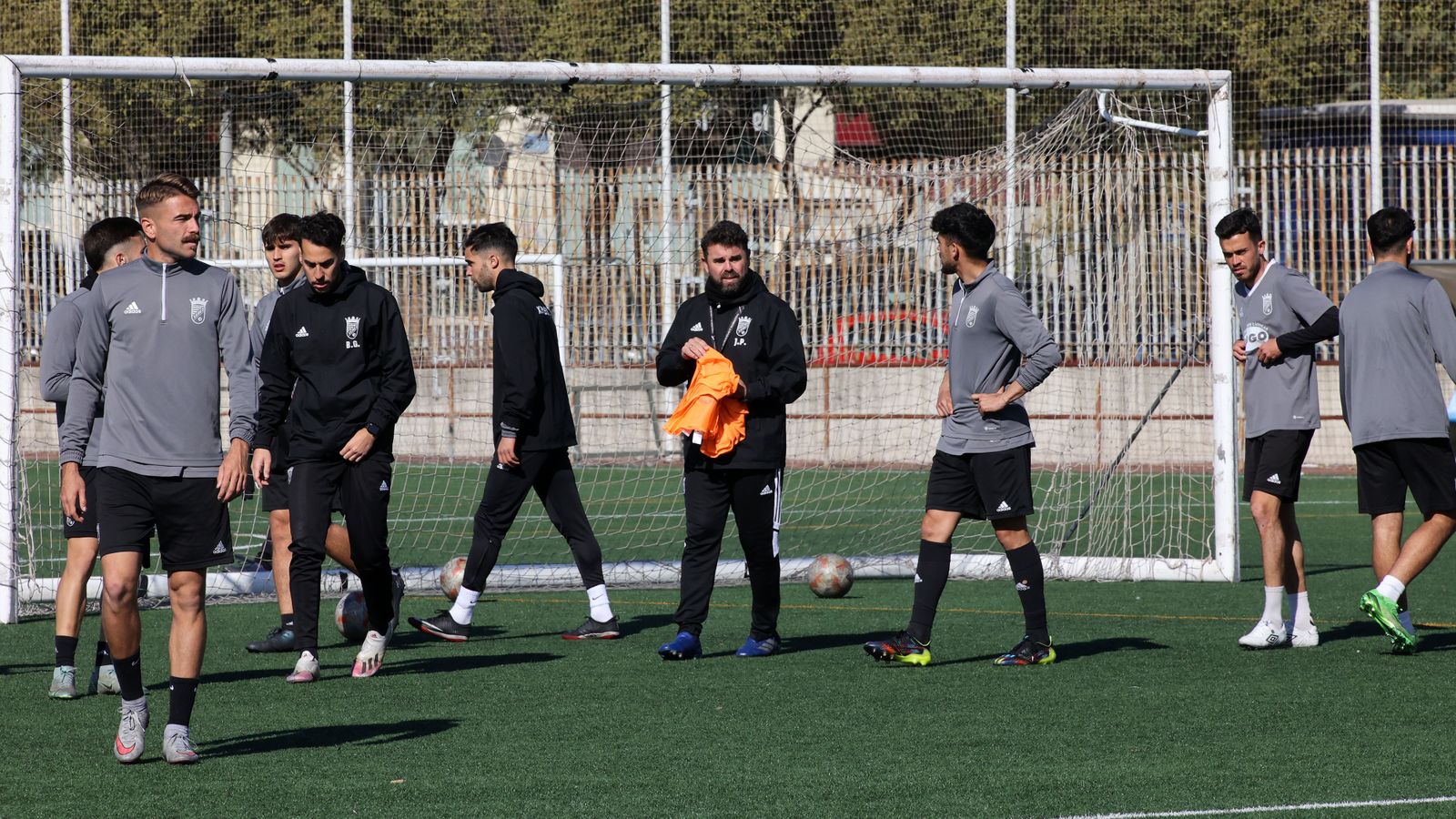 Entrenamiento de Juan Pedro 'El Pirata' con el Xerez CD
