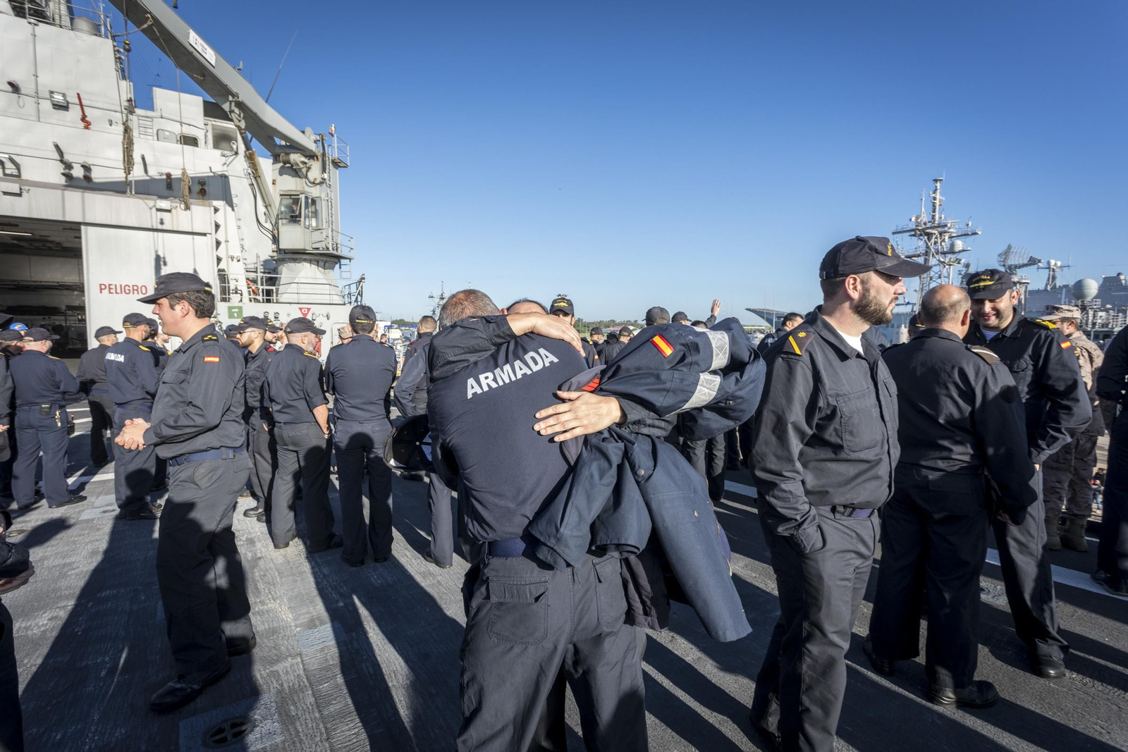 Las mejores imágenes del regreso del 'Castilla' a Rota