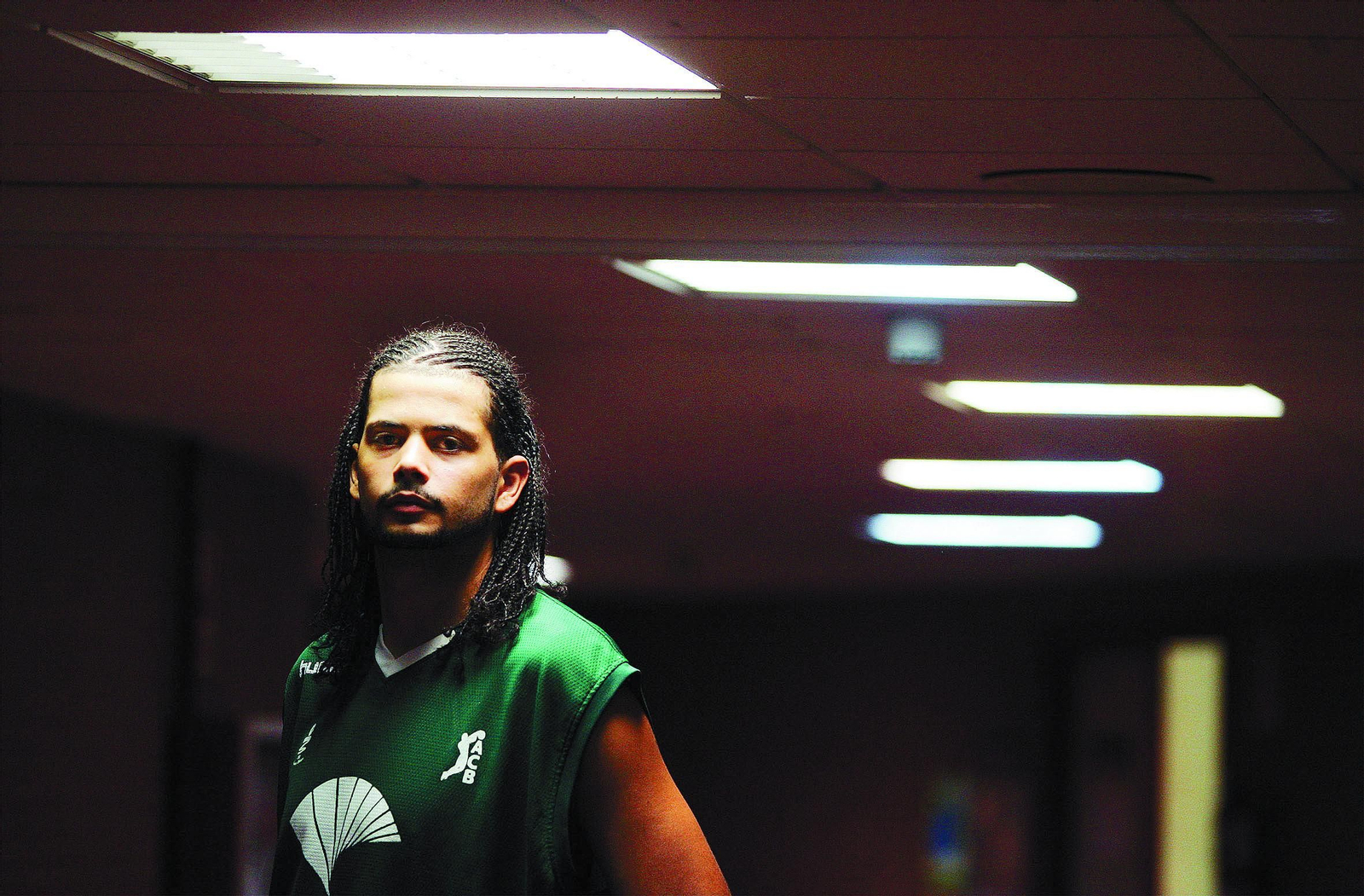 Faverani, en su etapa en Málaga.