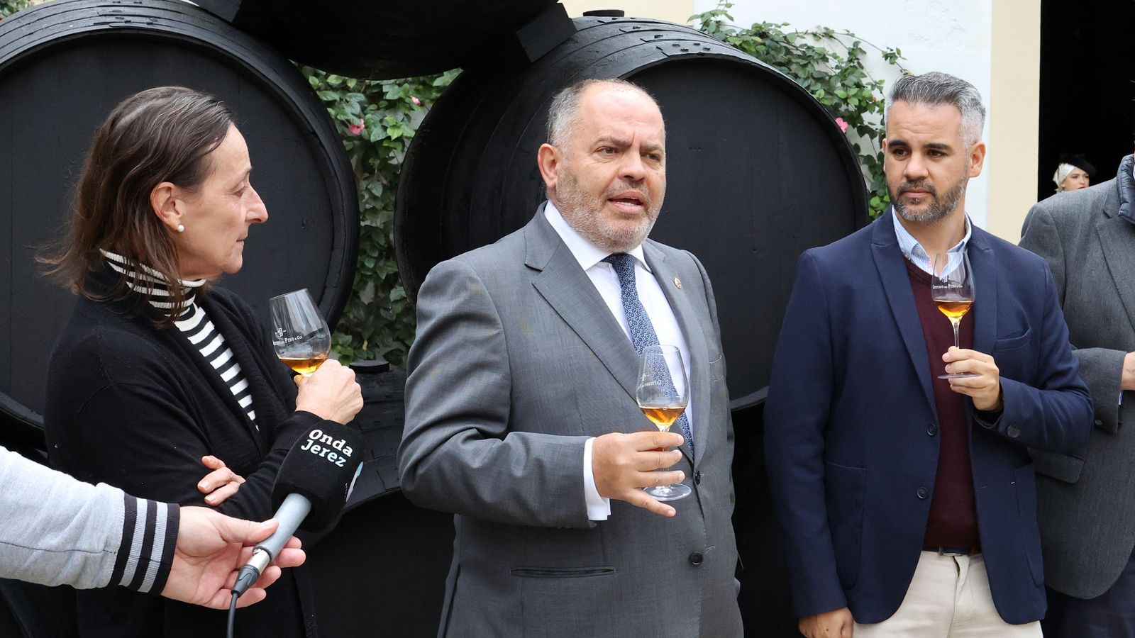 Presentación de los vinos VORS de Cayetano del Pino en Jerez