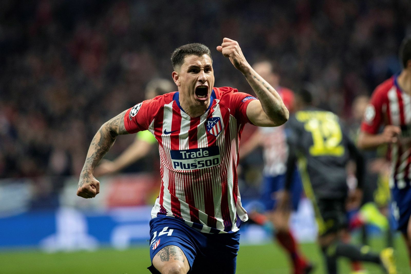 Las imágenes del Atlético de Madrid-Juventus