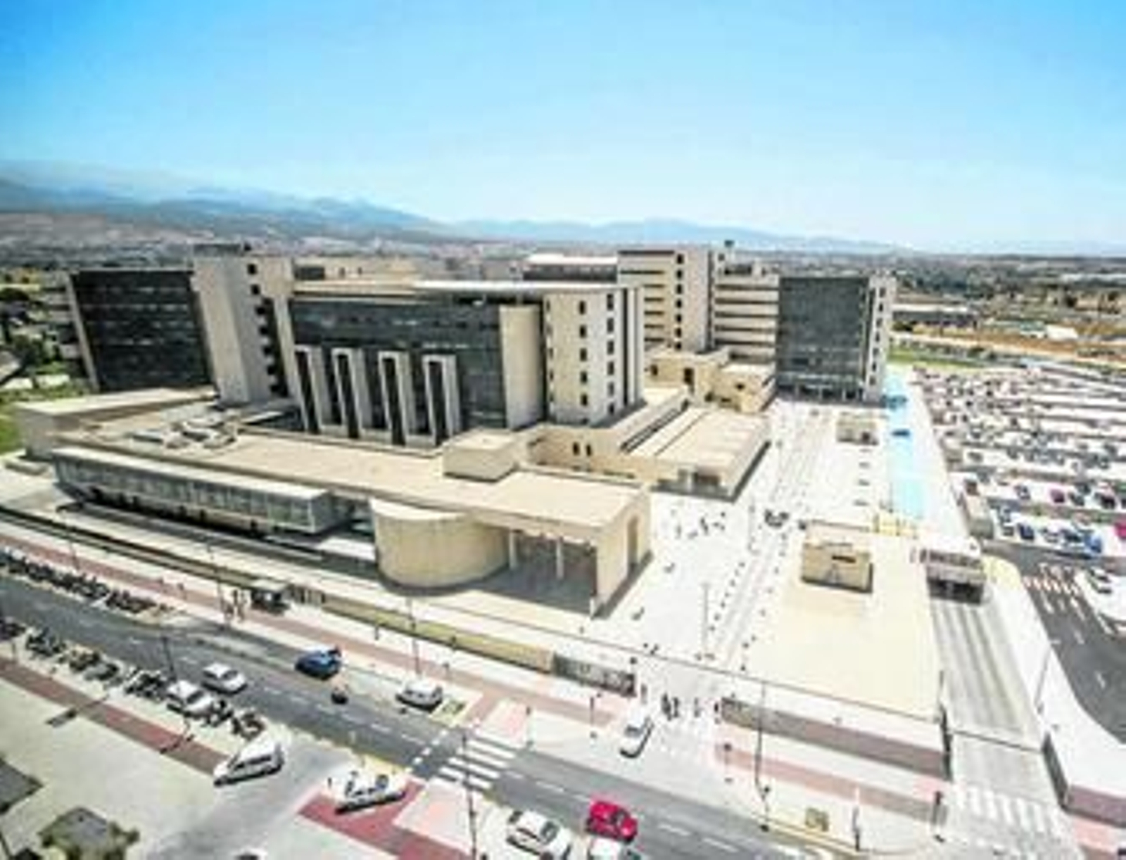 Vista panorámica del Hospital del PTS.