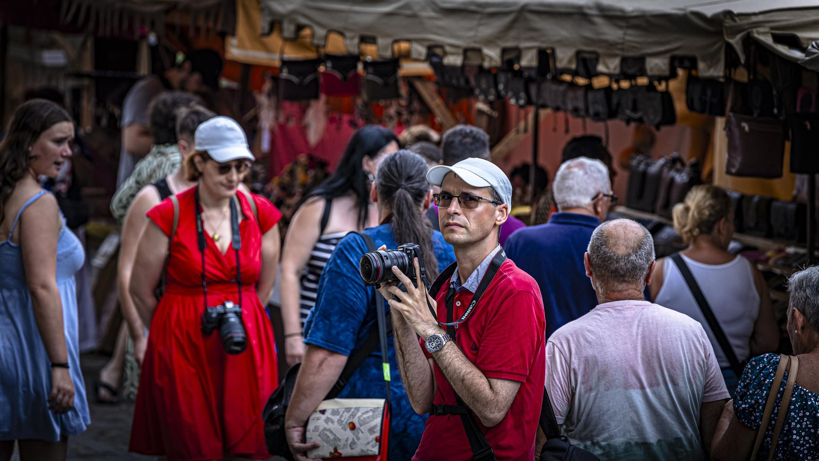 Las imágenes del Mercado Andalusi 2024 en el barrio de El Pópulo de Cádiz