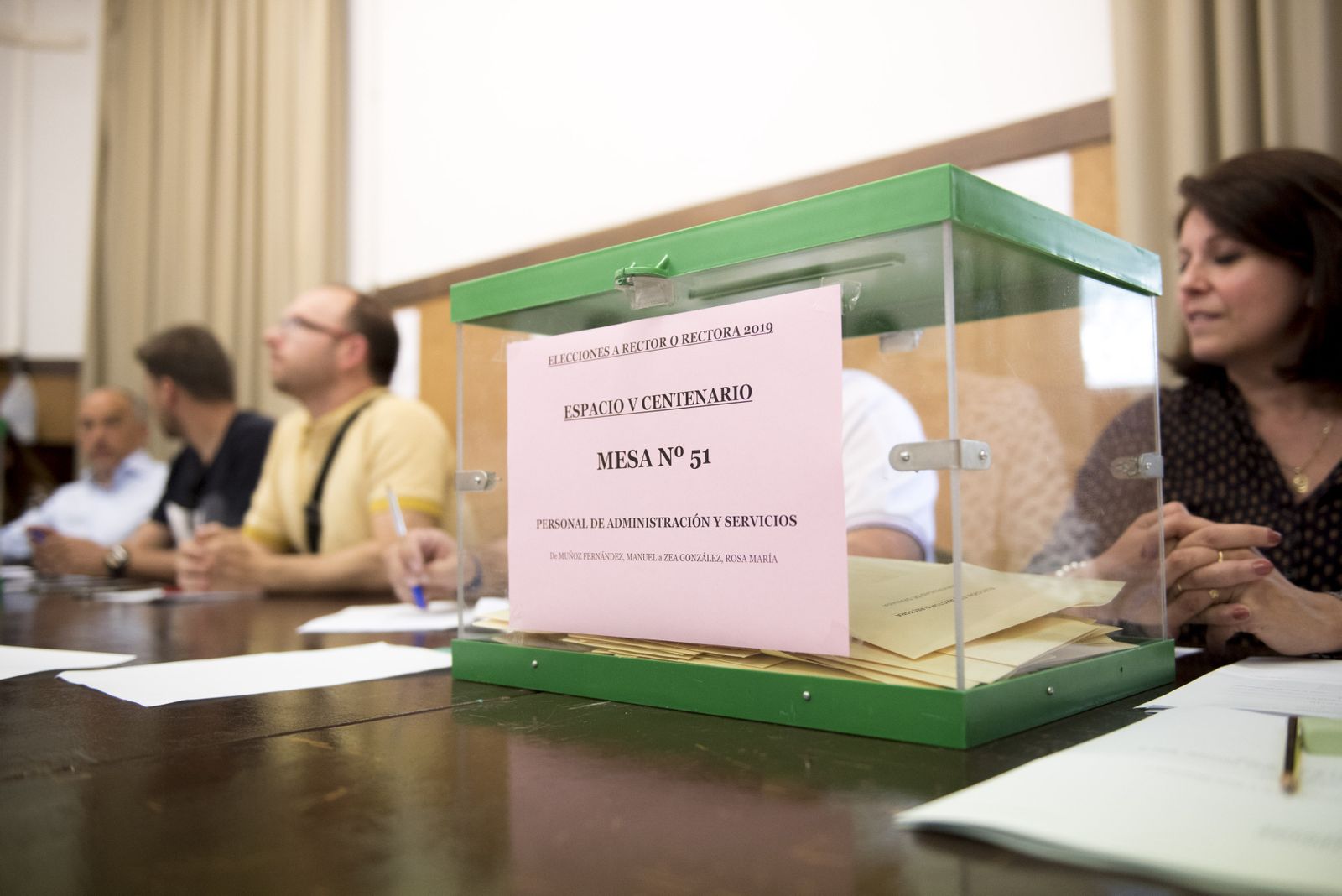 Las mejores imágenes de las elecciones en la UGR