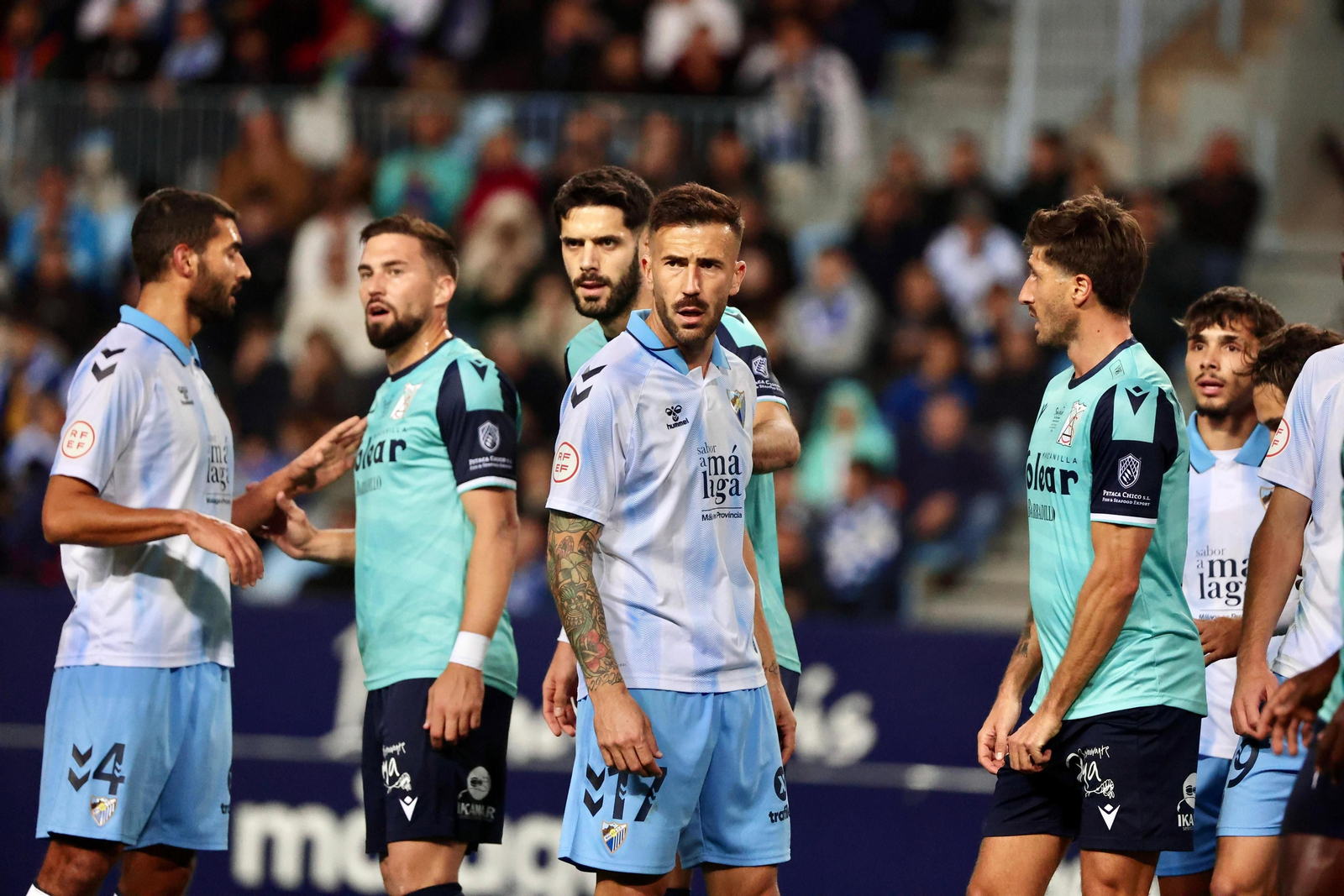 El Málaga CF - Atlético Sanluqueño, en fotos