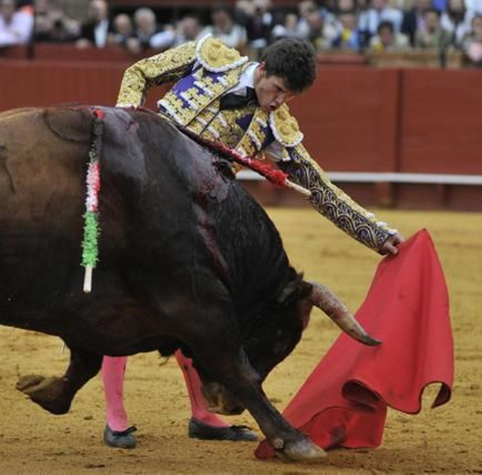 El tercero fue para Daniel Luque.

Foto: Juan Carlos Muñoz