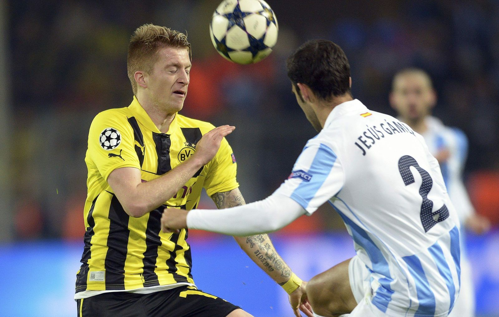 Las fotos del Borussia Dortmund-Málaga CF.