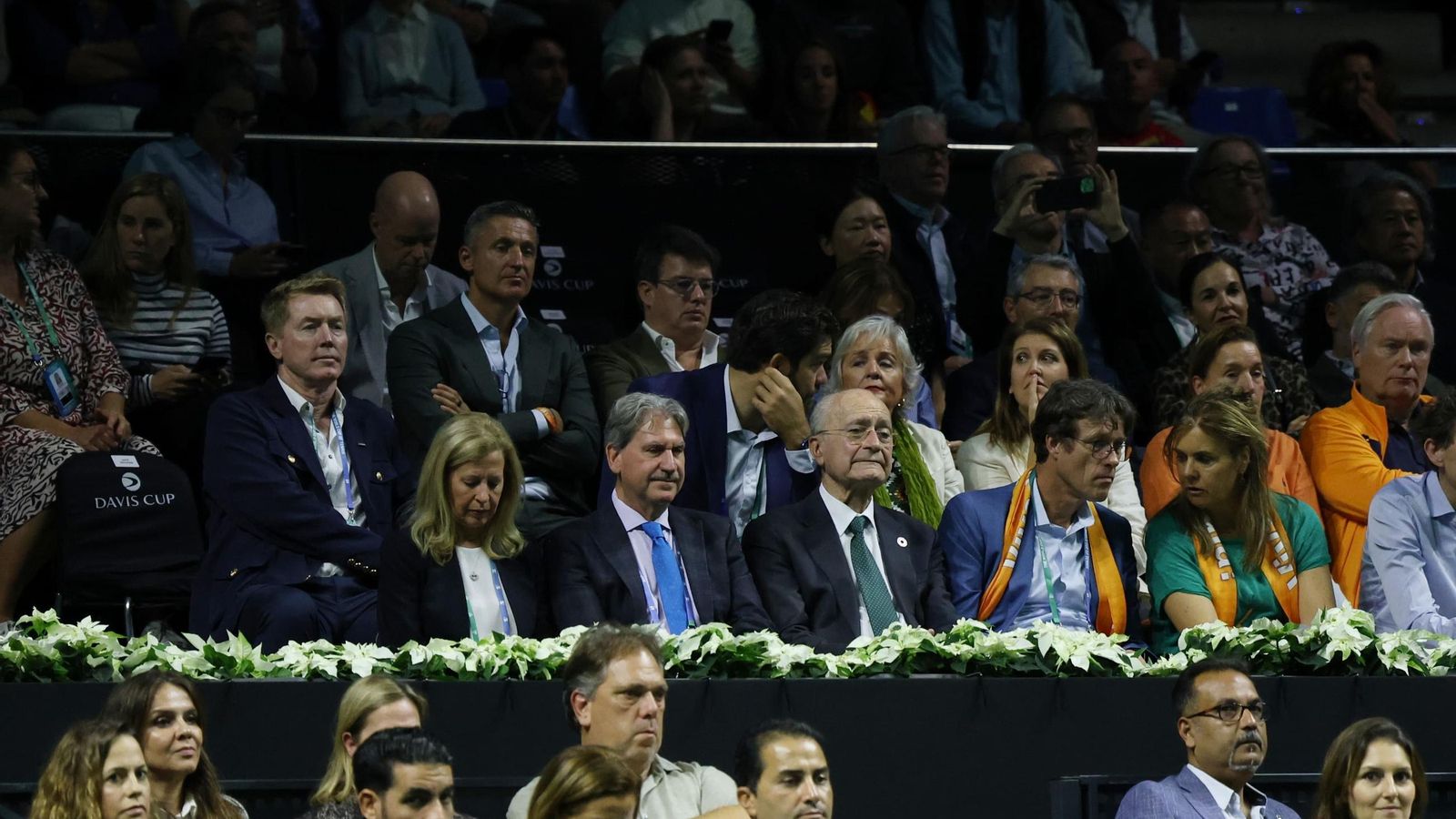 Las fotos del Rafa Nadal-Van de Zandschulp de la Copa Davis en Málaga