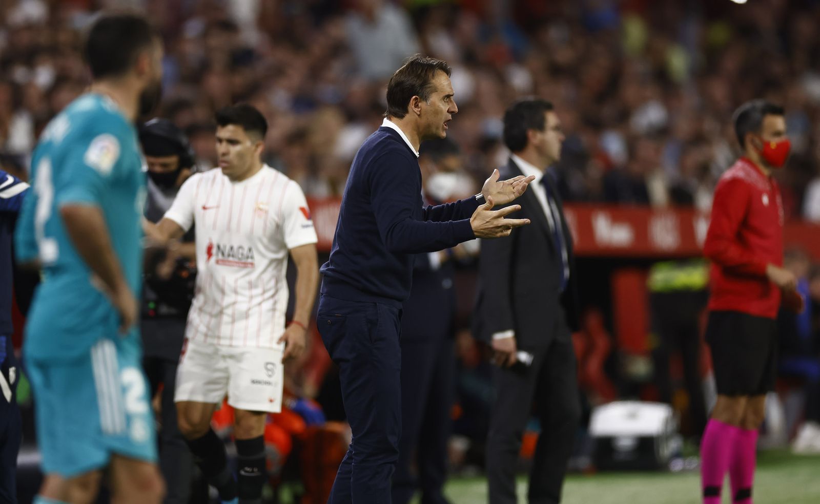 Las imágenes del Sevilla- Real Madrid