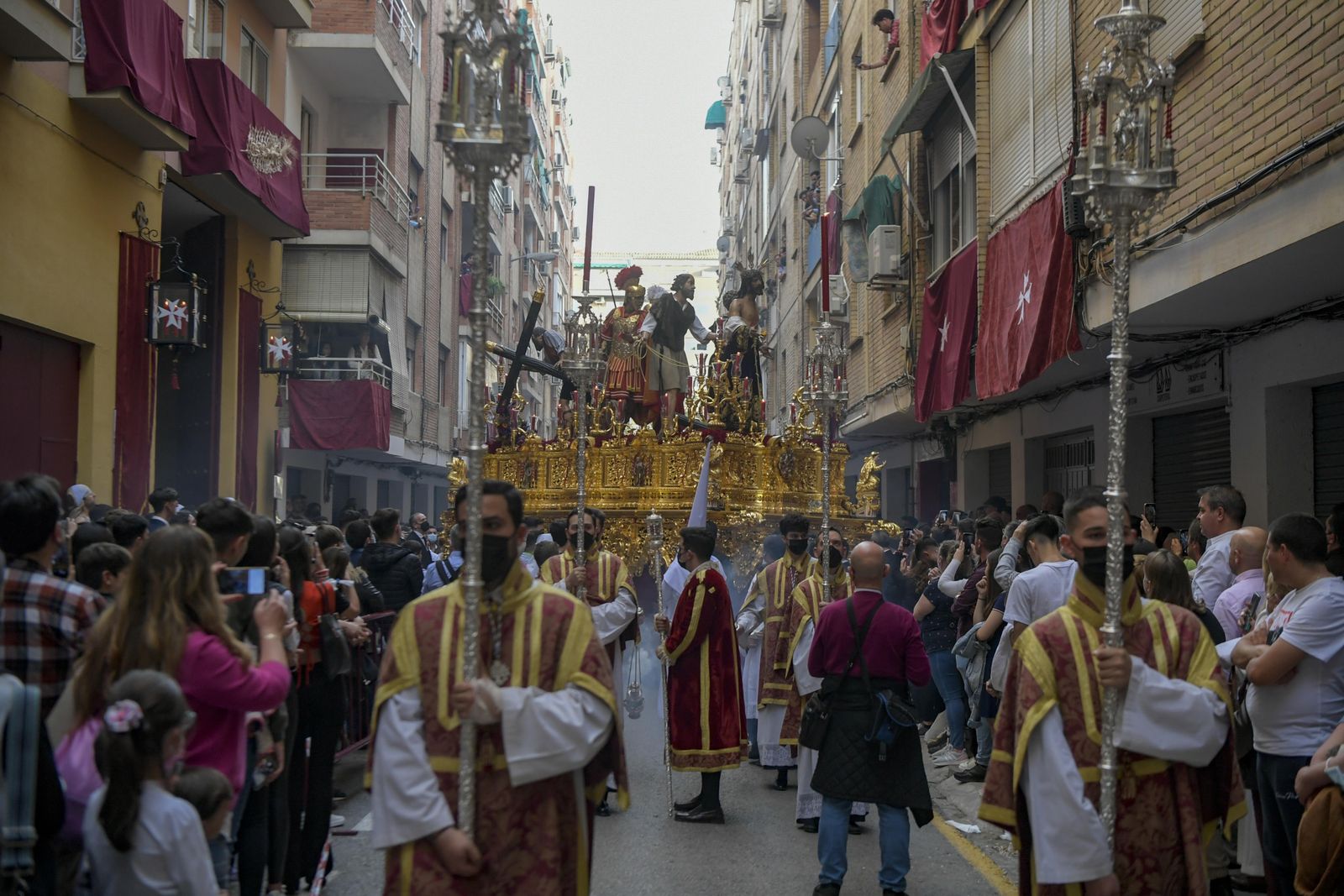 Fotos de El Despojado en el Domingo de Ramos de la Semana Santa de Granada