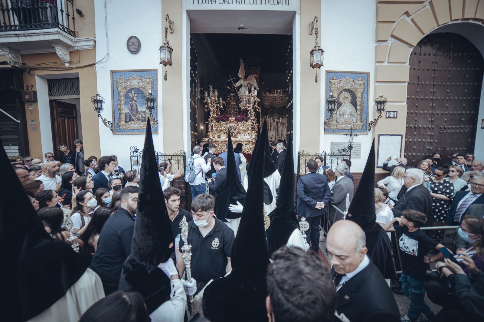 las Imágenes de la salida de la hermandad de Montesión