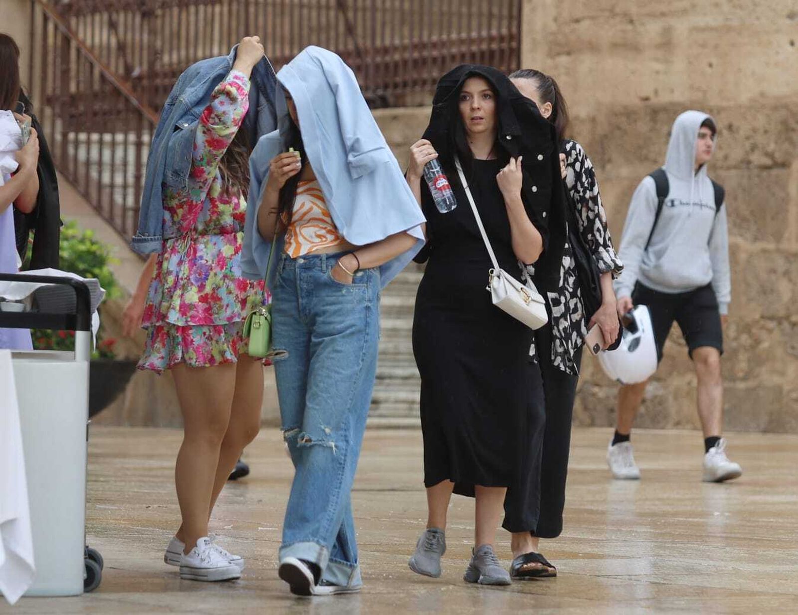 Lluvias esta semana en Málaga.