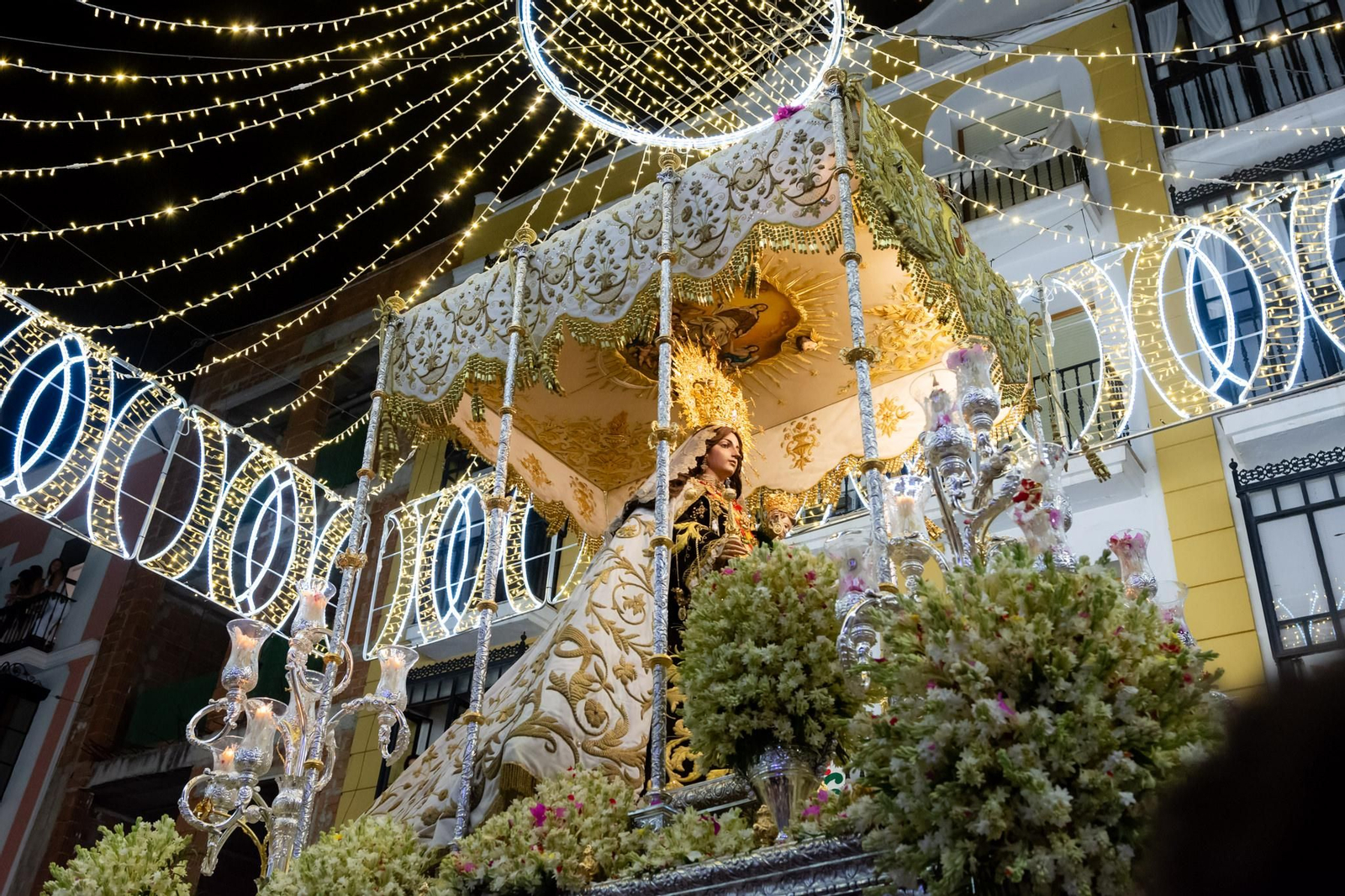 Los momentos más especielas de la procesión de la Virgen del Carmen en Rute, en imágenes