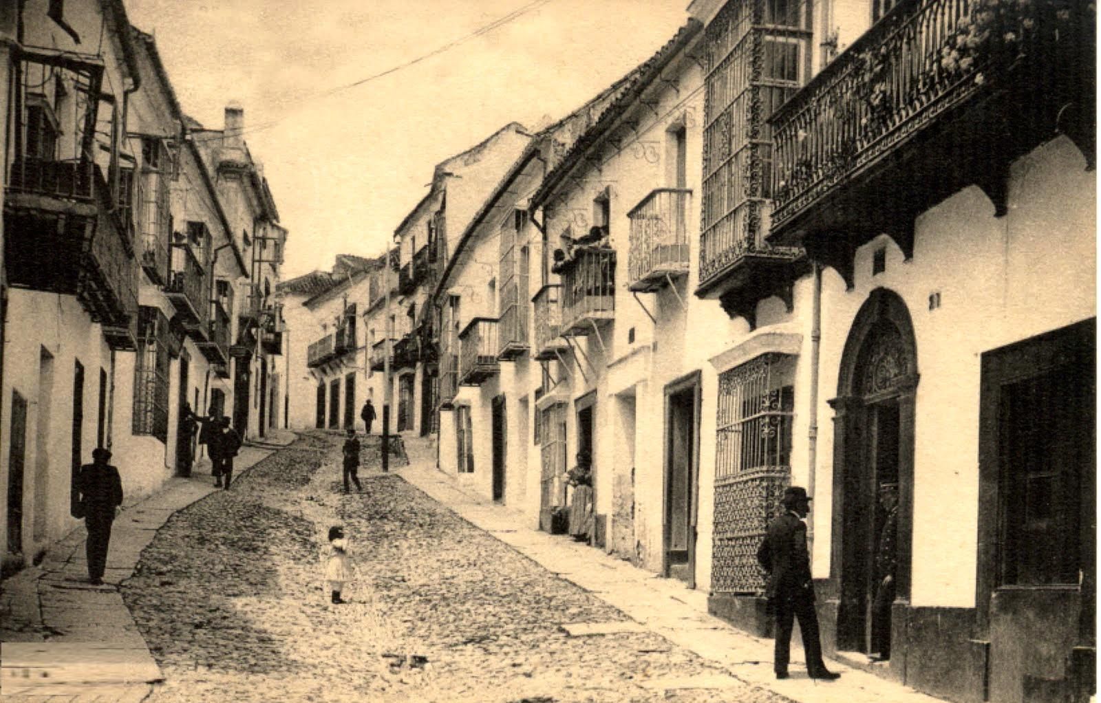 La calle Real a principios del siglo XX