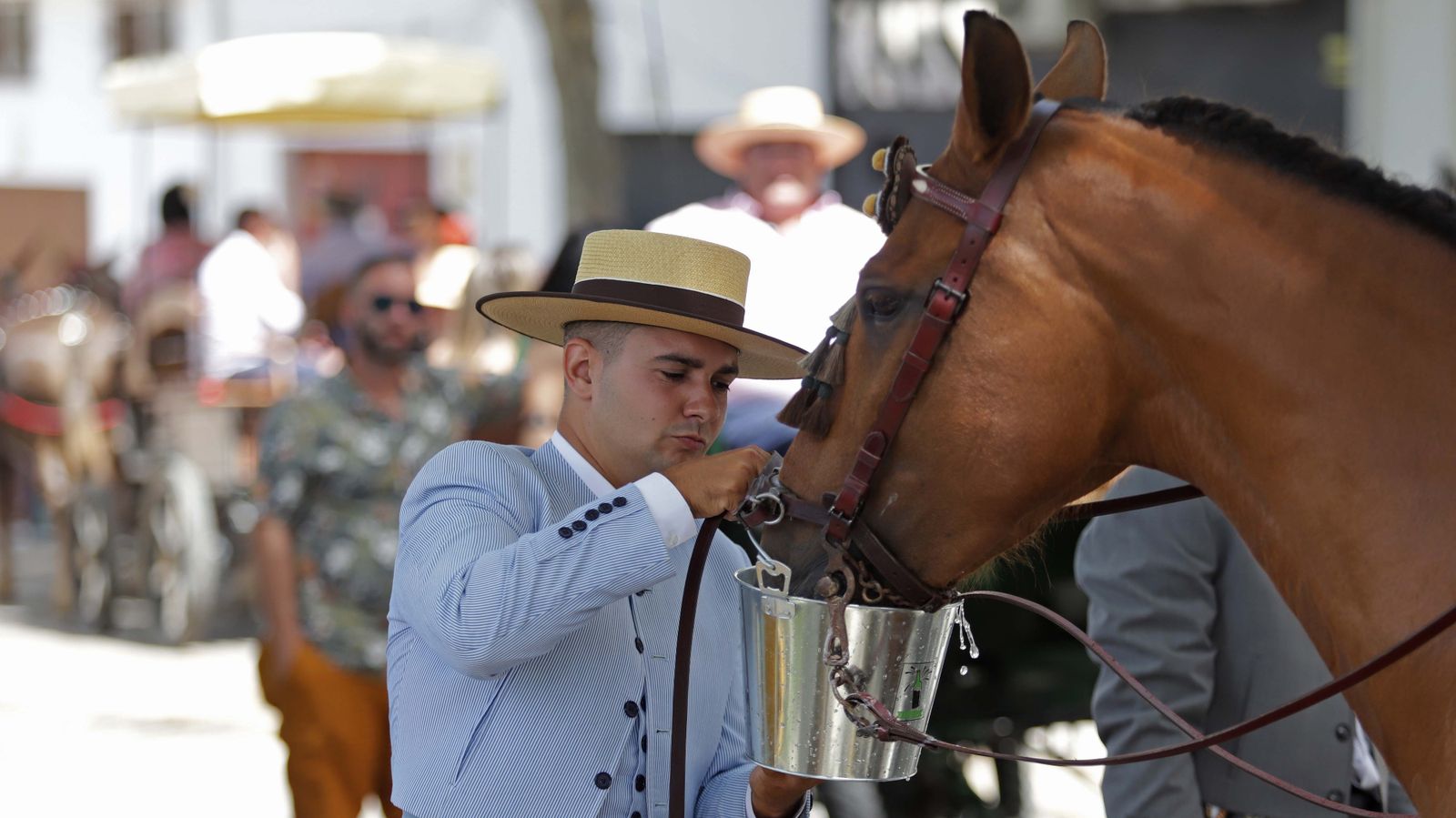 Fotos del Domingo por Sevillanas en la Feria Real de Algeciras