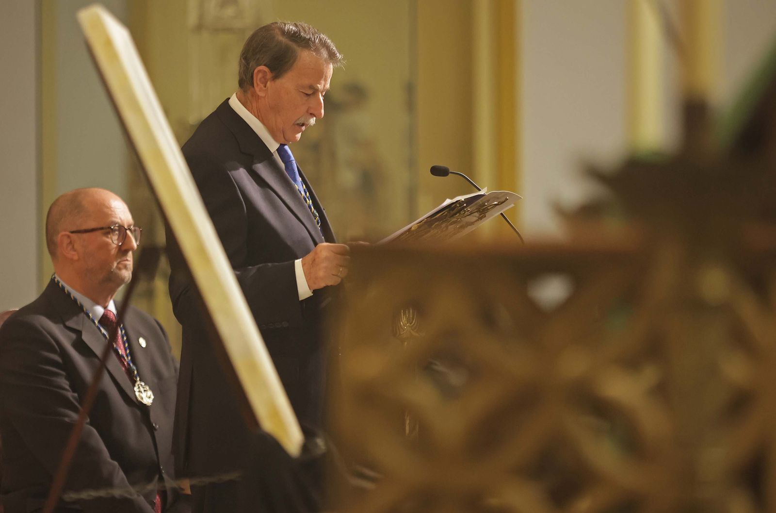 La presentación del cartel de la Semana Santa de Algeciras 2024, en imágenes