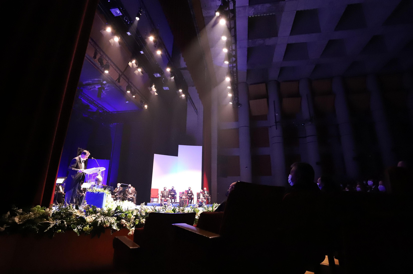 Imágenes del Pregón de la Semana Santa de Huelva 2021 de Eduardo Sugrañes