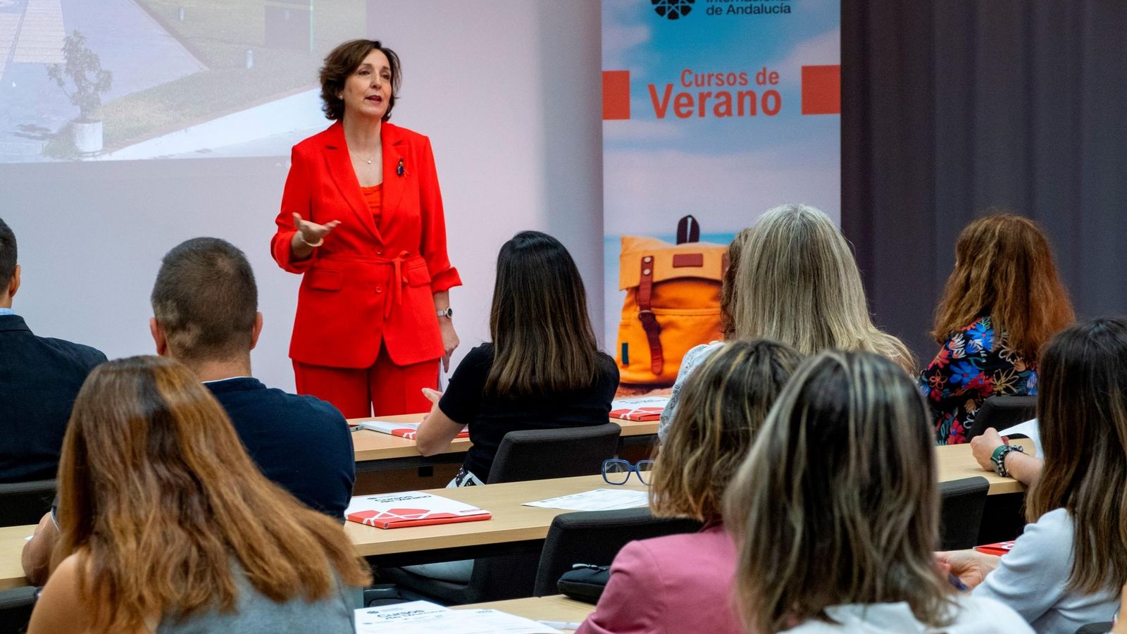 Curso de la Fundación CEPSA en la Universidad Internacional de Andalucía.