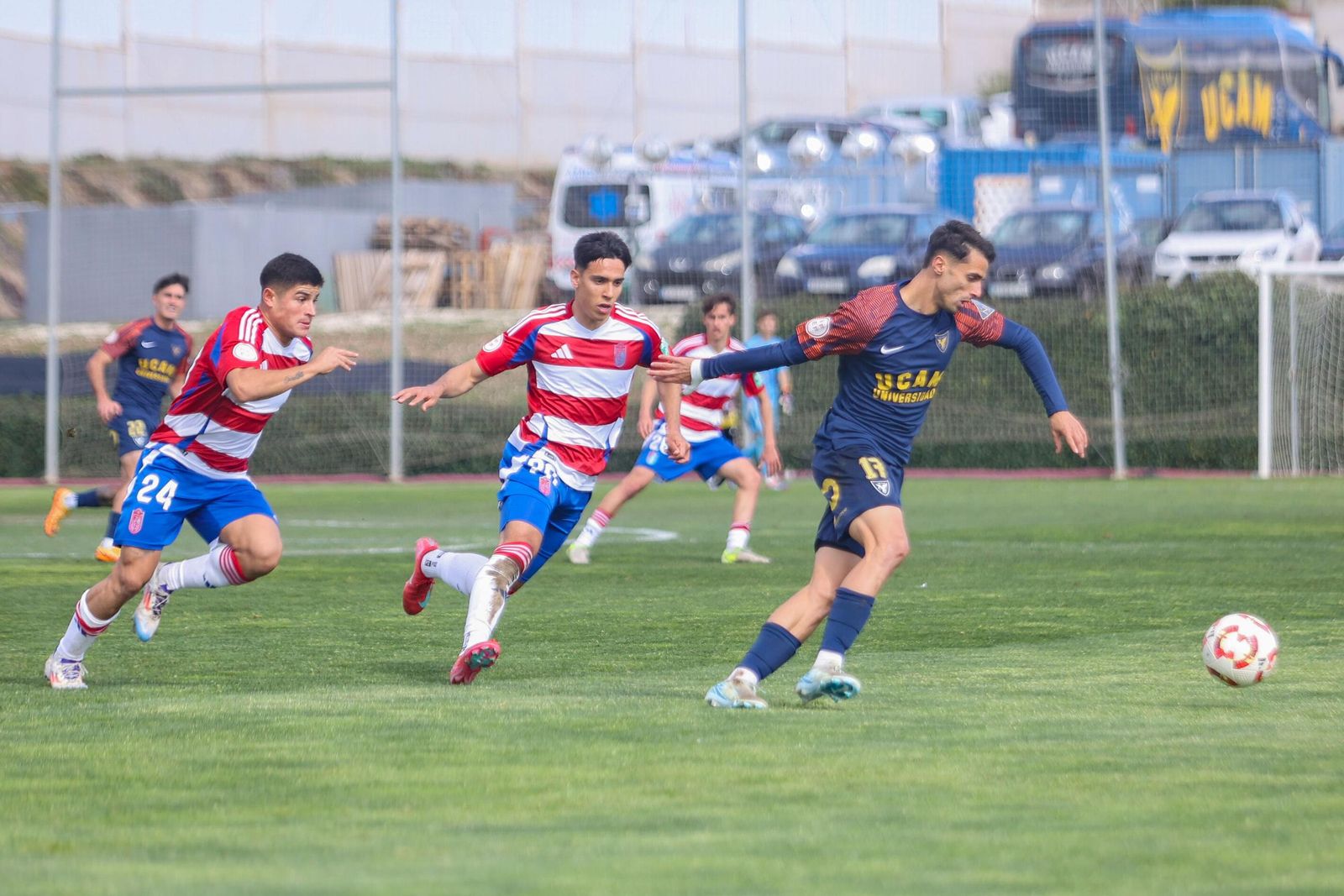 Las mejores imágenes del Recreativo Granada-UCAM Murcia