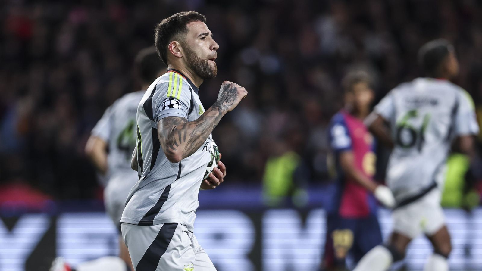 Las fotos del Barcelona-Benfica