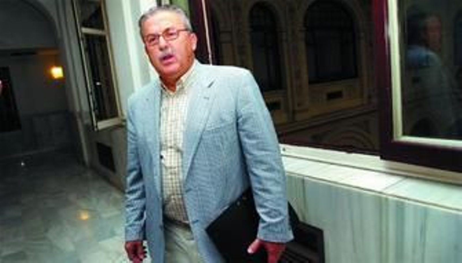Francisco Corbacho (PA), uno de los días del juicio celebrado contra él en la Audiencia Provincial.