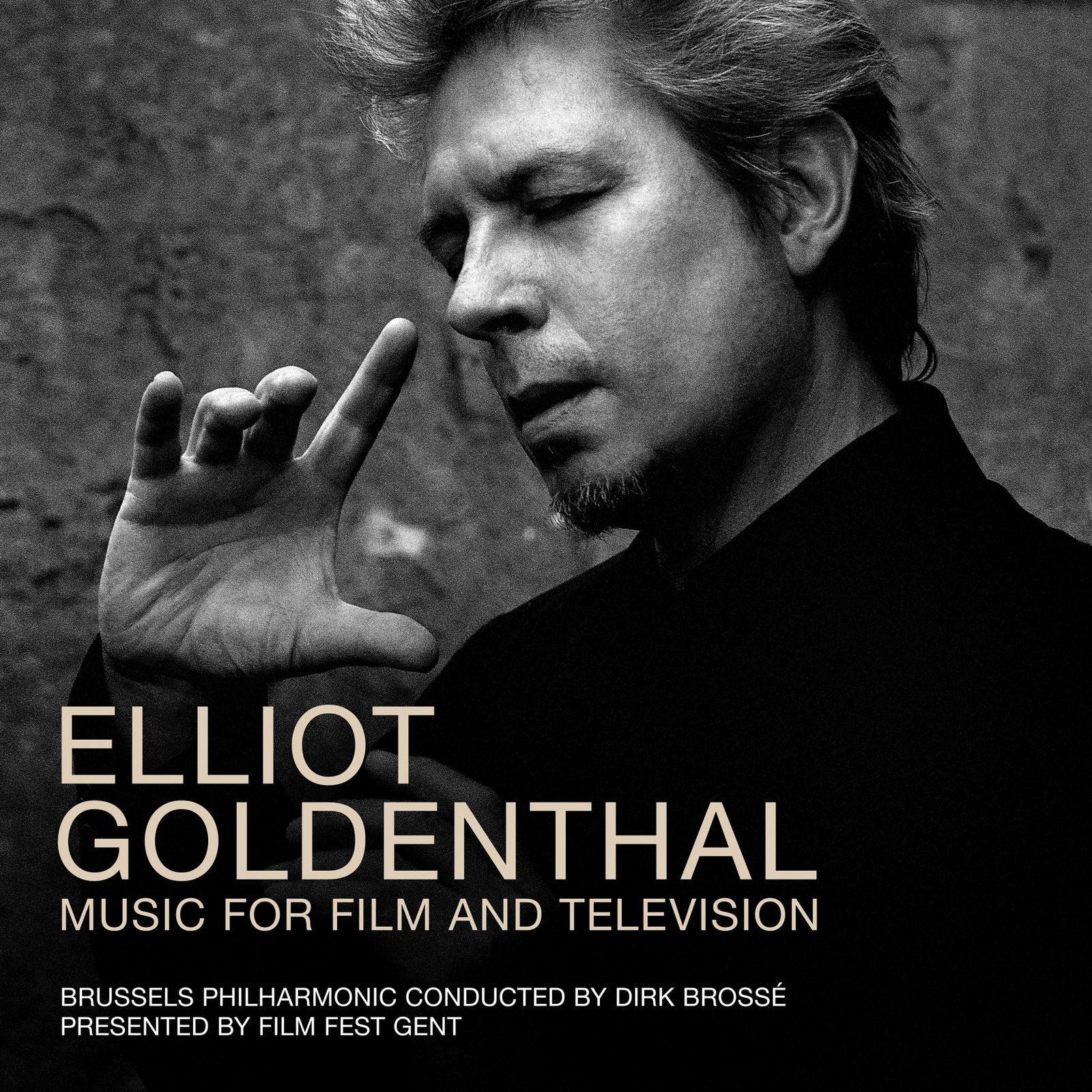 Portada del disco 'Elliot Goldenthal: Music for film and television'.