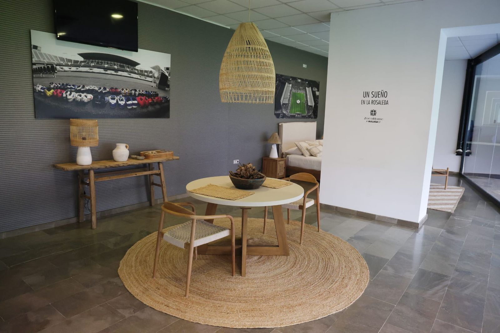 Así es la habitación para soñar en La Rosaleda