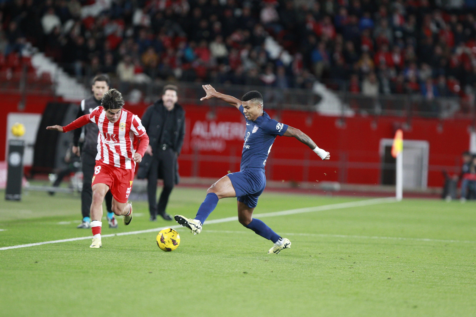 Las mejores imágenes del partido U.D. Almería-Atlético de Madrid