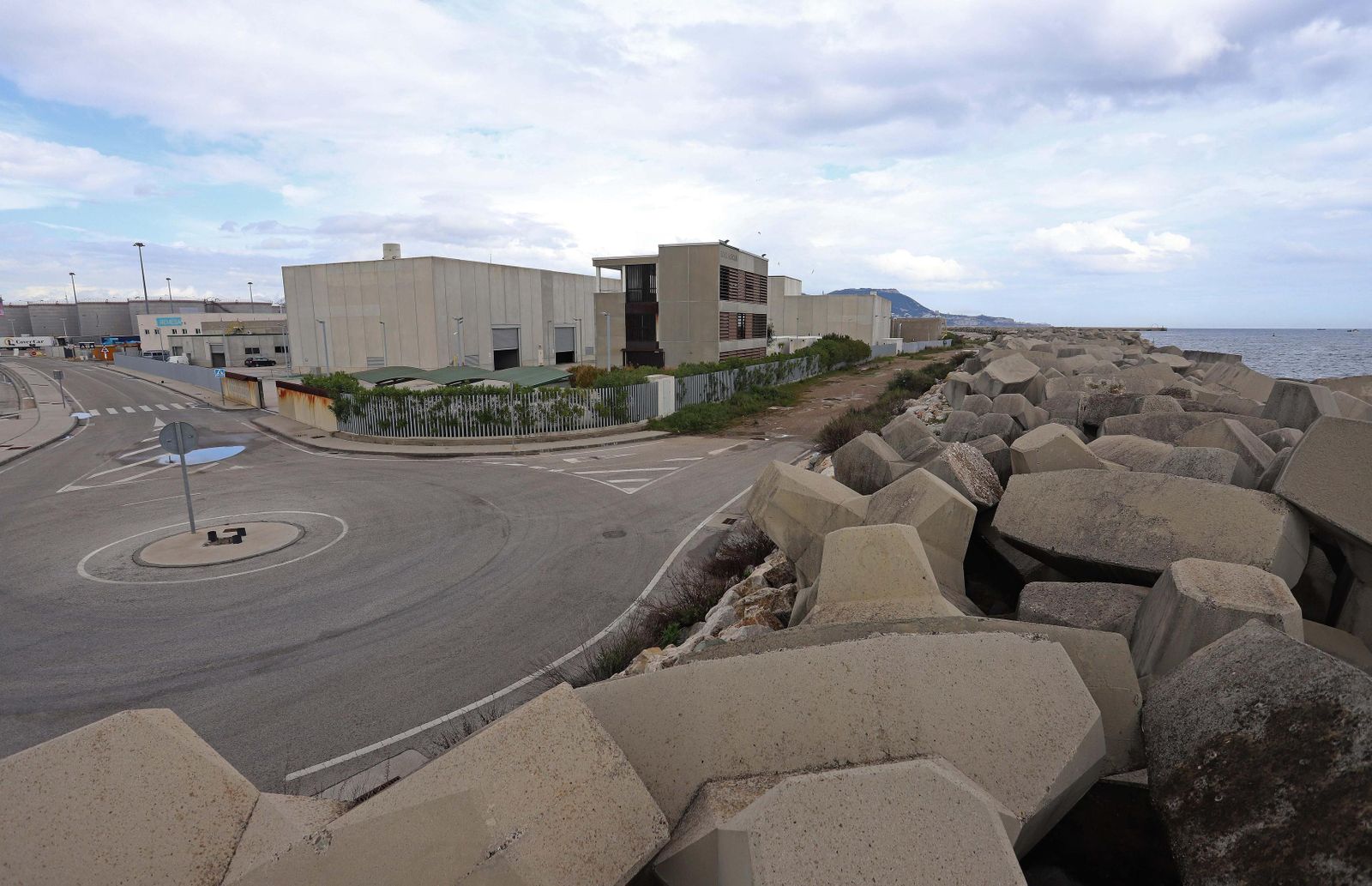 La EDAR Isla Verde, donde se desarrollará el proyecto.