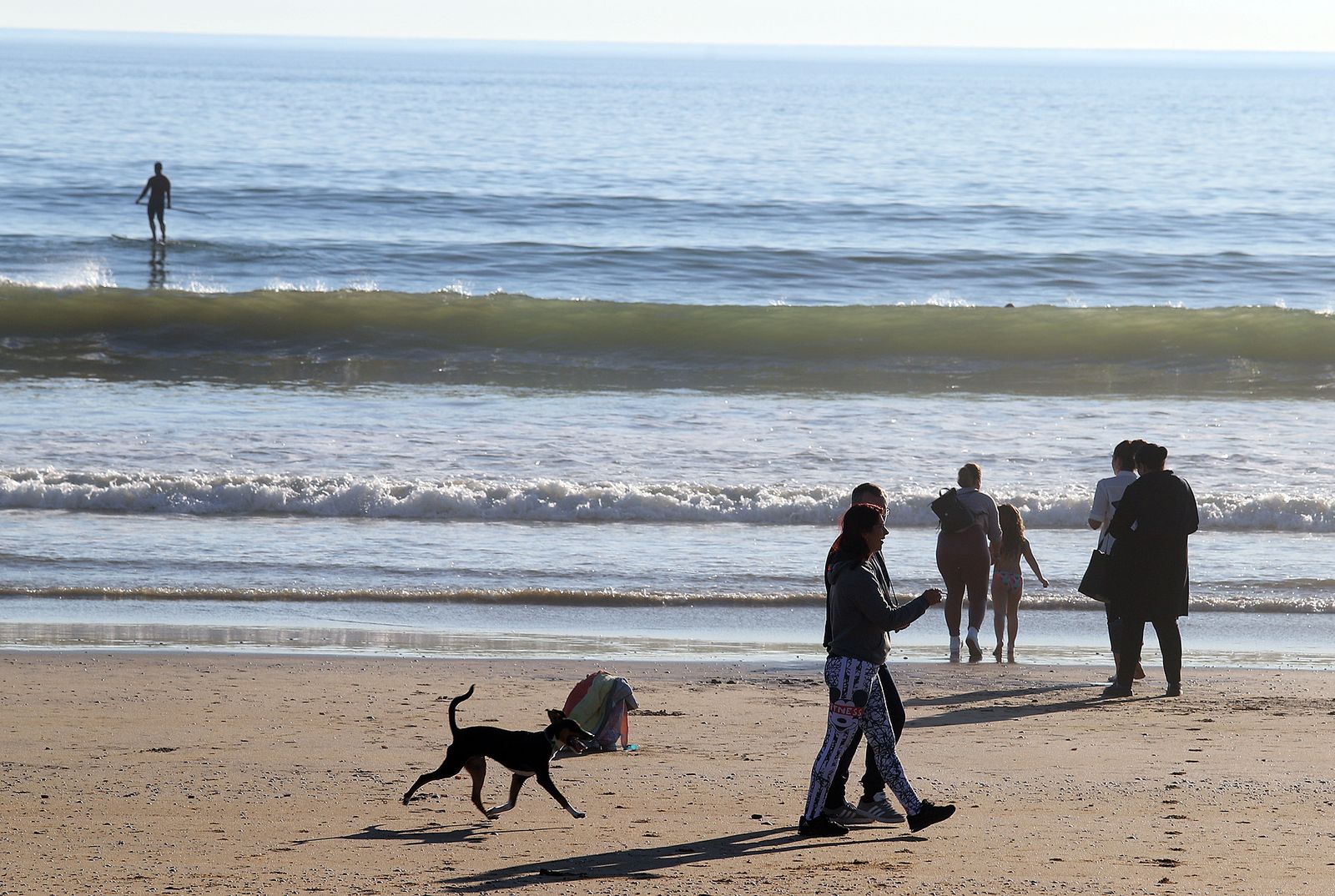 Imágenes que deja la jornada de altas temperaturas en Huelva